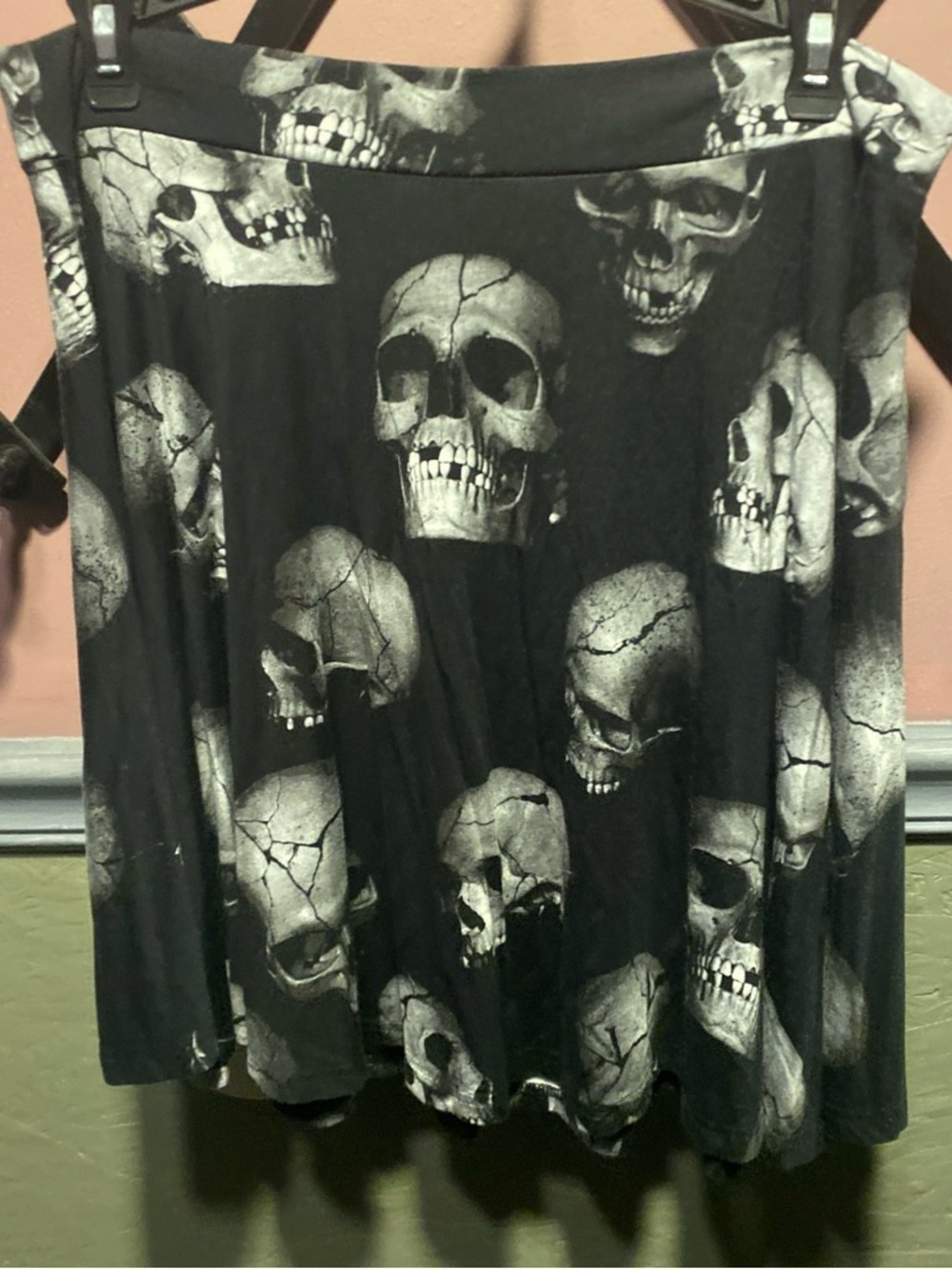 Killstar Miss Mortem Skater Skirt